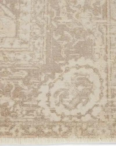 Vienne Lourdes Yellow/Gold 2'6" x 12' Runner Rug