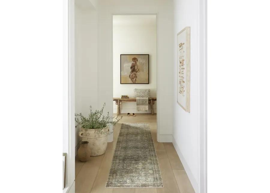 Morgan MOG04 Sea/Sage 5' x 7' Rug