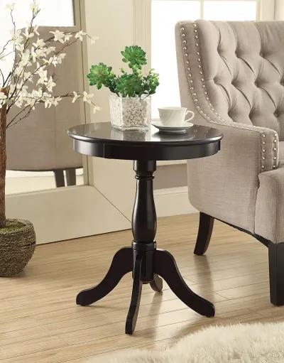 ACME Alger Accent Table, Black