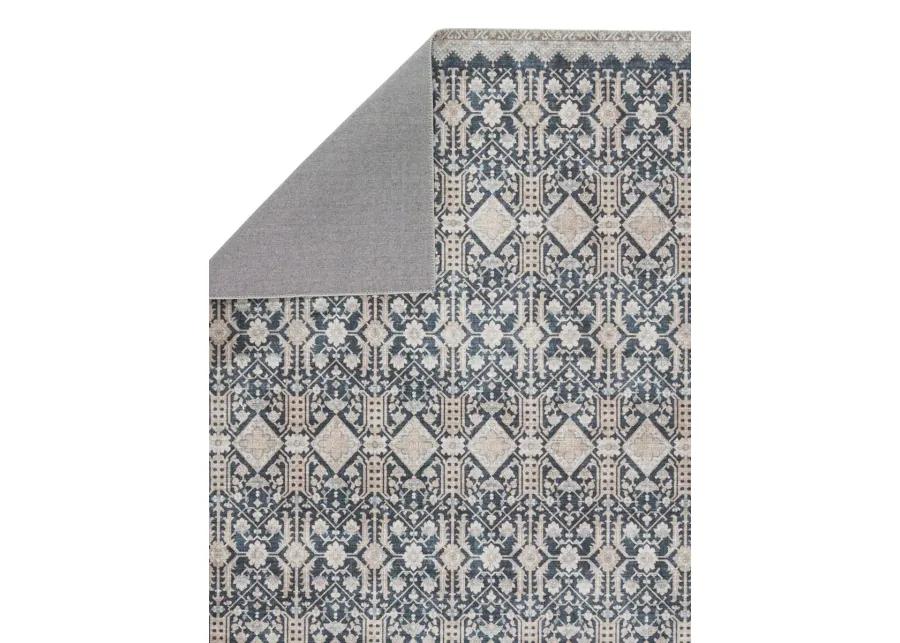 Keyara By Nikki Chu Dalia Blue 2'6" x 8' Runner Rug