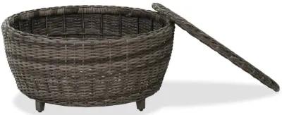 Marana Wicker Ottoman