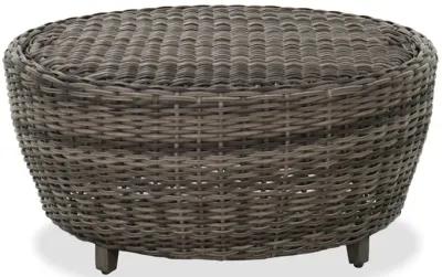 Marana Wicker Ottoman