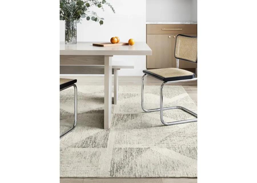 Milo MLO06 Lt Grey/Granite 5' x 7'6" Rug