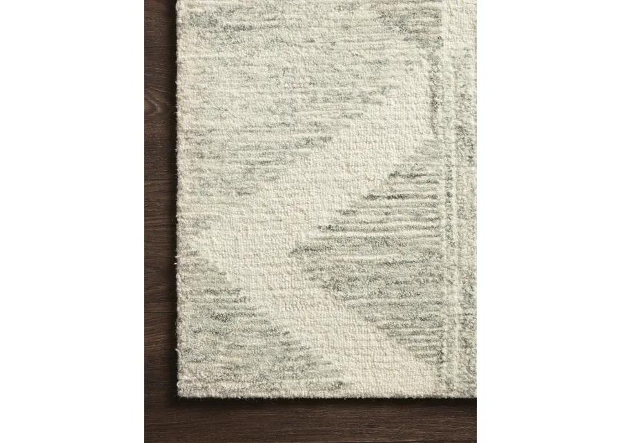 Milo MLO06 Lt Grey/Granite 5' x 7'6" Rug