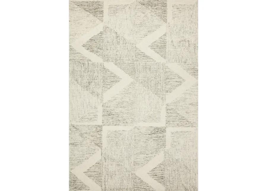 Milo MLO06 Lt Grey/Granite 5' x 7'6" Rug