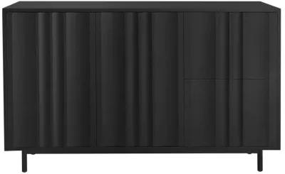 Merax Wave Pattern Storage Cabinet MDF