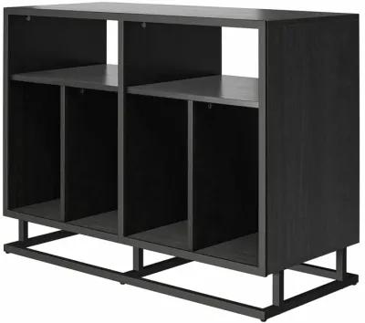 Novogratz Regal Double Wide Record Station/Accent Cabinet