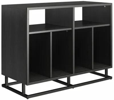 Novogratz Regal Double Wide Record Station/Accent Cabinet