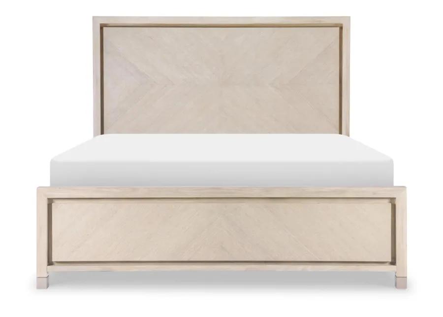 Bliss Queen Lighted Panel Bed