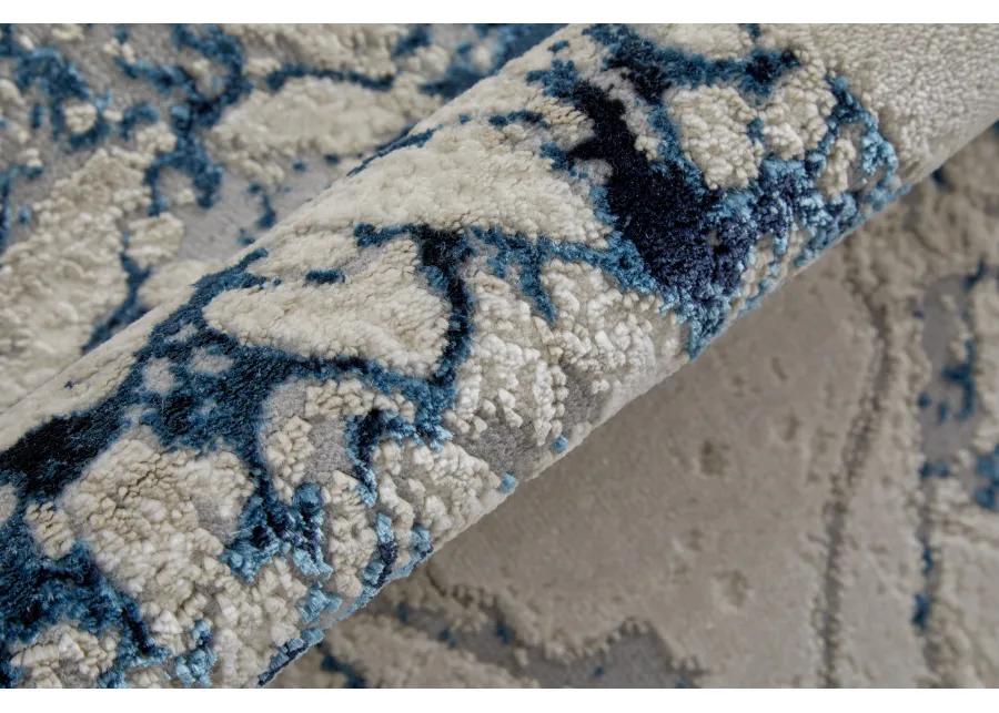 Indio 39GWF Ivory/Blue/Black 3'11" X 6' Rug