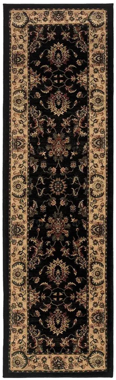 Ariana 8' Black Rug