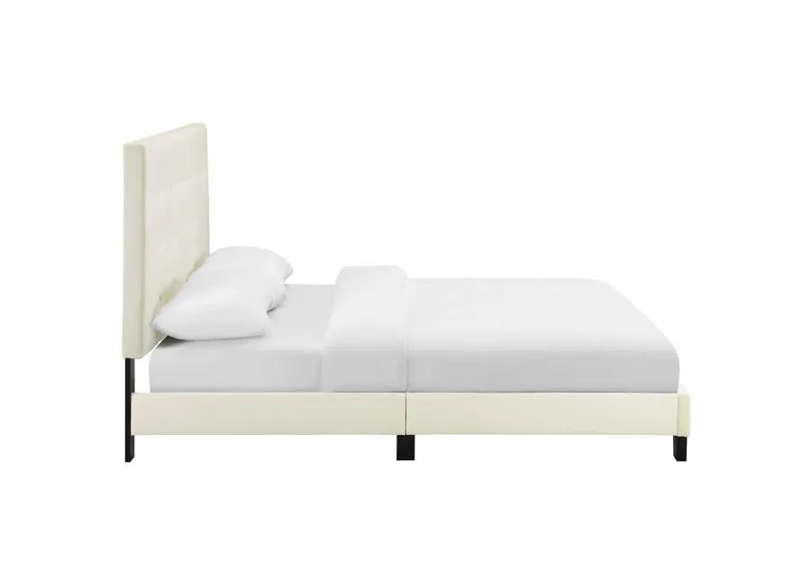 Modway - Melanie Full Tufted Button Upholstered Performance Velvet Platform Bed