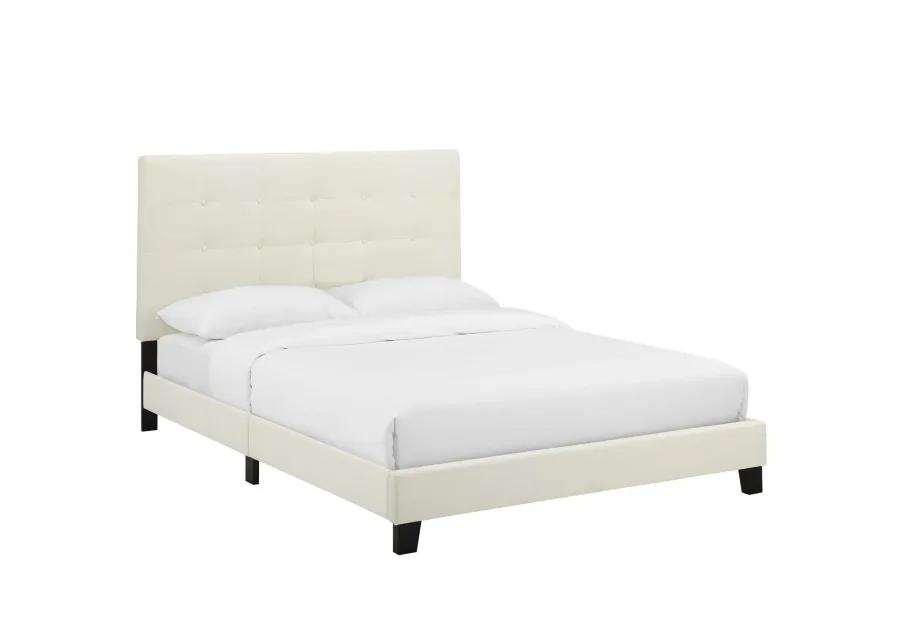 Modway - Melanie Full Tufted Button Upholstered Performance Velvet Platform Bed