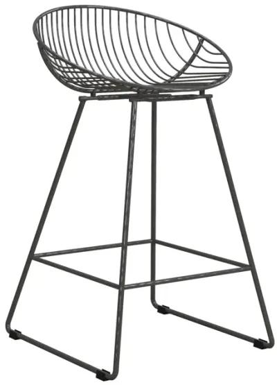 CosmoLiving by Cosmopolitan Ellis Wire Counter Height Bar Stool