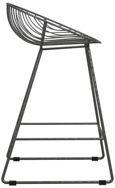 CosmoLiving by Cosmopolitan Ellis Wire Counter Height Bar Stool