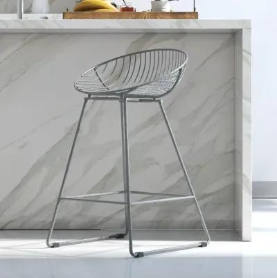 CosmoLiving by Cosmopolitan Ellis Wire Counter Height Bar Stool