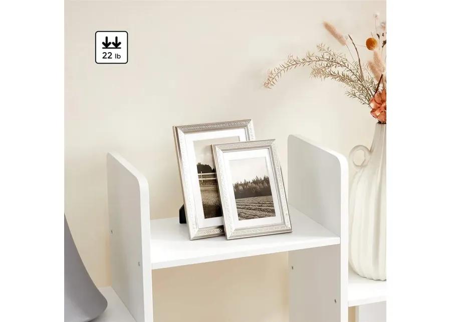 Charming Tree Bookcase with Rounded Corners and 13 Storage Shelves