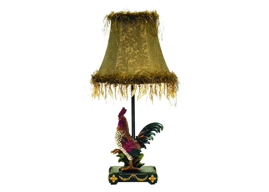 Petite Rooster 19'' High 1-Light Table Lamp