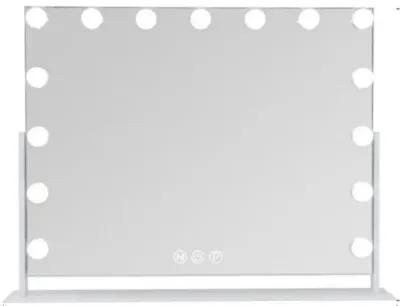 23''x19'' Vanity Mirror with Lights 15 Blubs 360°Rotation