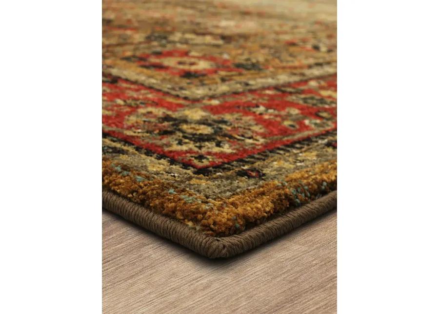 Spice Market Myanmar Aquamarine 5' 3" X 7' 10" Rug