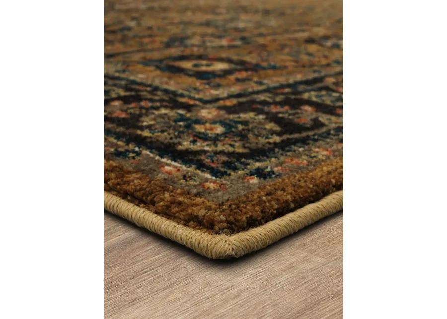 Spice Market Myanmar Aquamarine 5' 3" X 7' 10" Rug