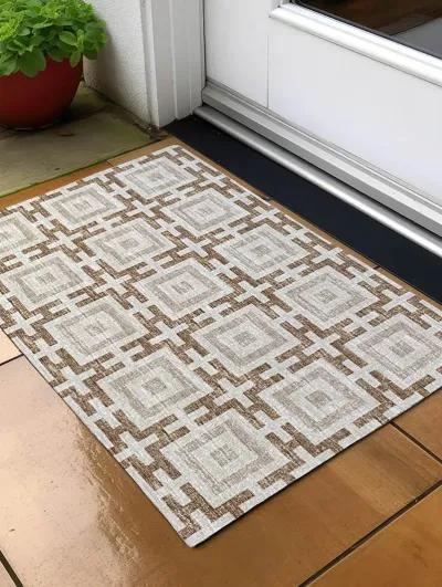 Marlo MO1 Taupe 20" x 30" Rug