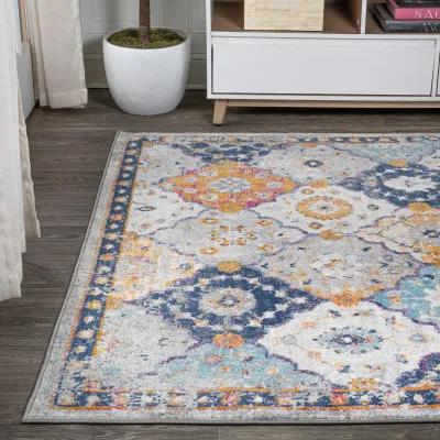 Kirman Bohemian Medallion Area Rug