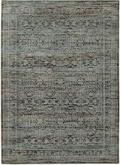 Andorra 5'3" x 7'3" Blue Rug