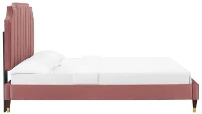 Modway - Colette King Performance Velvet Platform Bed