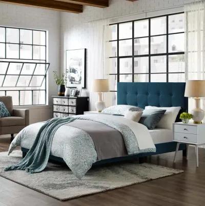 Modway - Melanie Queen Tufted Button Upholstered Fabric Platform Bed