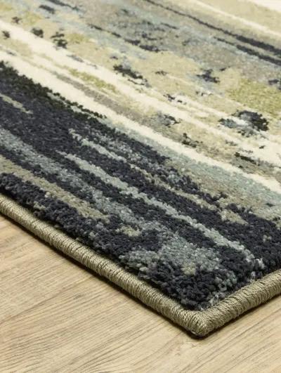 Seneca 7'10" x 10' Blue Rug