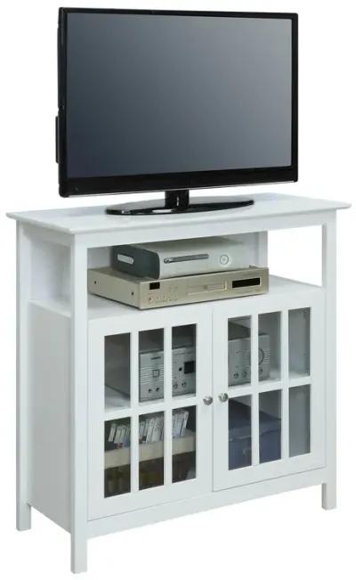 Convenience Concepts Big Sur Highboy TV Stand with Storage Cabinets