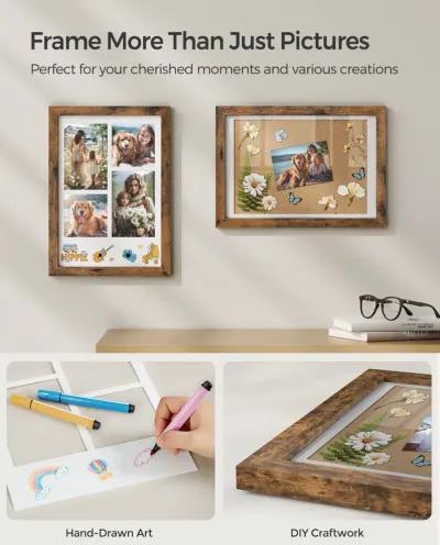 A4 Picture Frame Collage: Stylish Multi-Photo Display for Personalized Décor