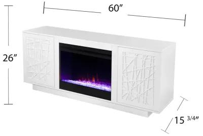 Stanley Color Changing Console Fireplace