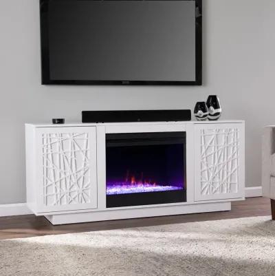 Stanley Color Changing Console Fireplace