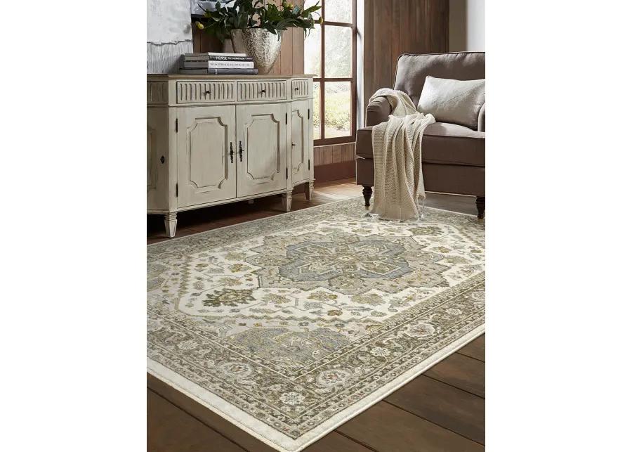 Maharaja 5'3" x 7'6" Ivory Rug