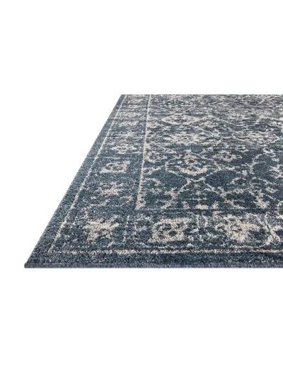 Gigi Navy/Stone 5'3" x 7'6" Area Rug by Magnolia Home by Joanna Gaines x Loloi