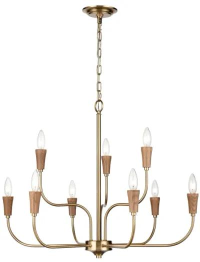 Inga 29'' Wide 9-Light Chandelier