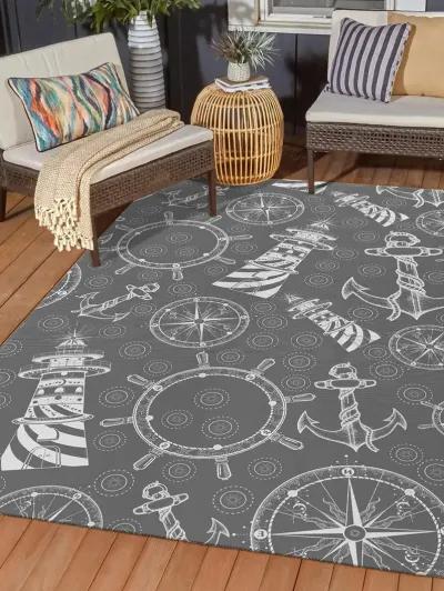 Harbor HA9 Grey 8' x 10' Rug