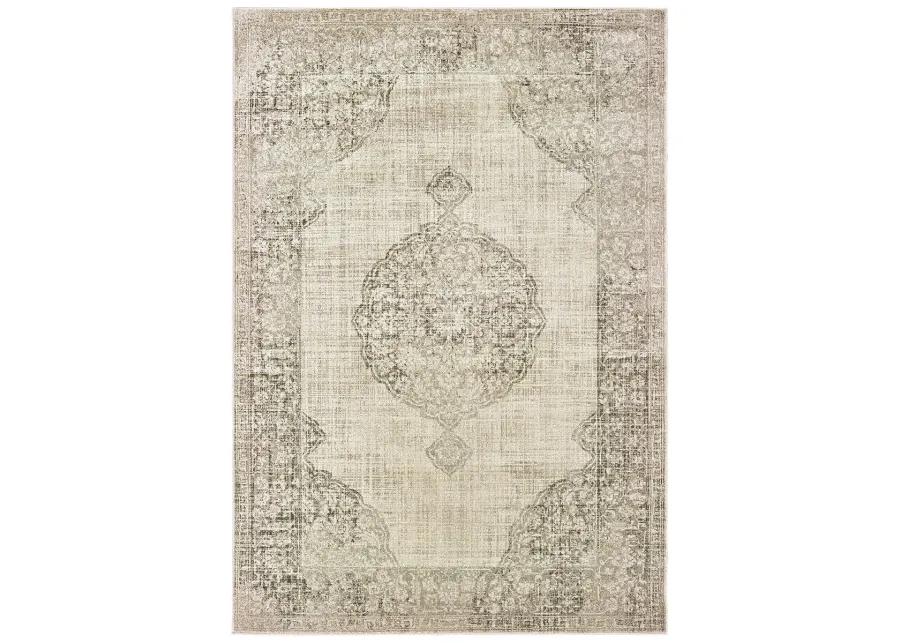 Raleigh 3'10" x 5'5" Ivory Rug