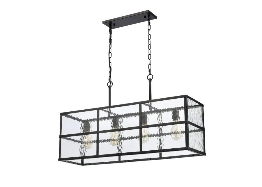 Solace 34'' Wide 4-Light Linear Chandelier