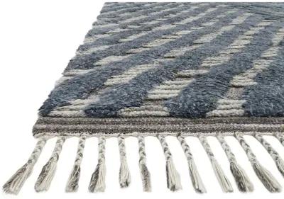 Khalid KF06 Blue/Pewter 8'6" x 11'6" Rug