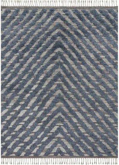 Khalid KF06 Blue/Pewter 8'6" x 11'6" Rug