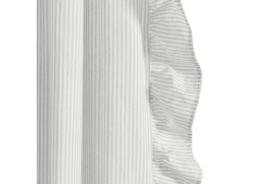 Farmhouse Reyna Ruffle Window Curtain Panels