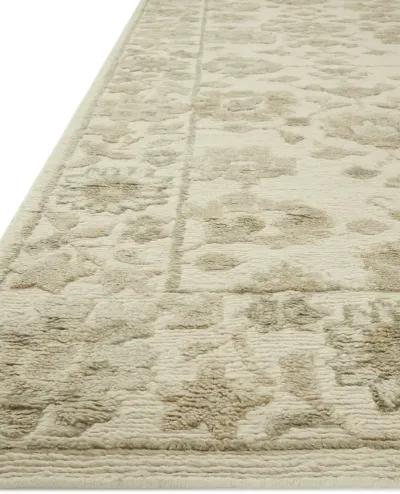 Ingrid ING-02 Natural / Sage 7''9" x 9''9" Rug by Magnolia Home By Joanna Gaines