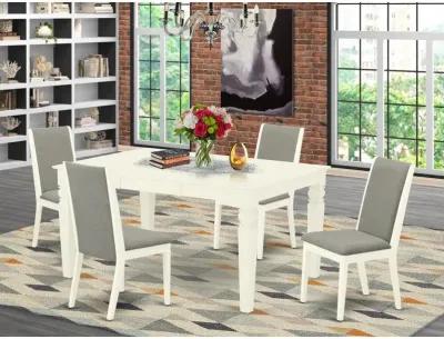 Dining Room Set Linen White