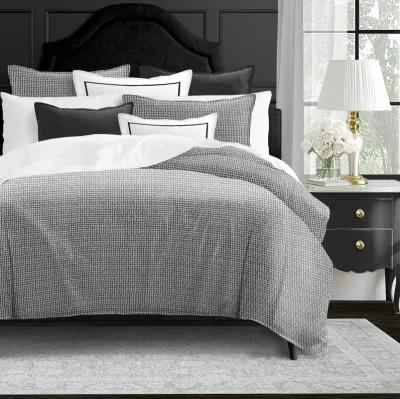 6ix Tailors Fine Linens Keeley Charcoal Duvet Cover Set