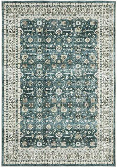 Sumter 7'6" x 10' Teal Rug