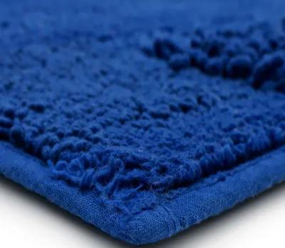 Composition Fiesta Cobalt 1' 9" x 2' 10" Bath Mat