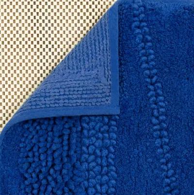 Composition Fiesta Cobalt 1' 9" x 2' 10" Bath Mat